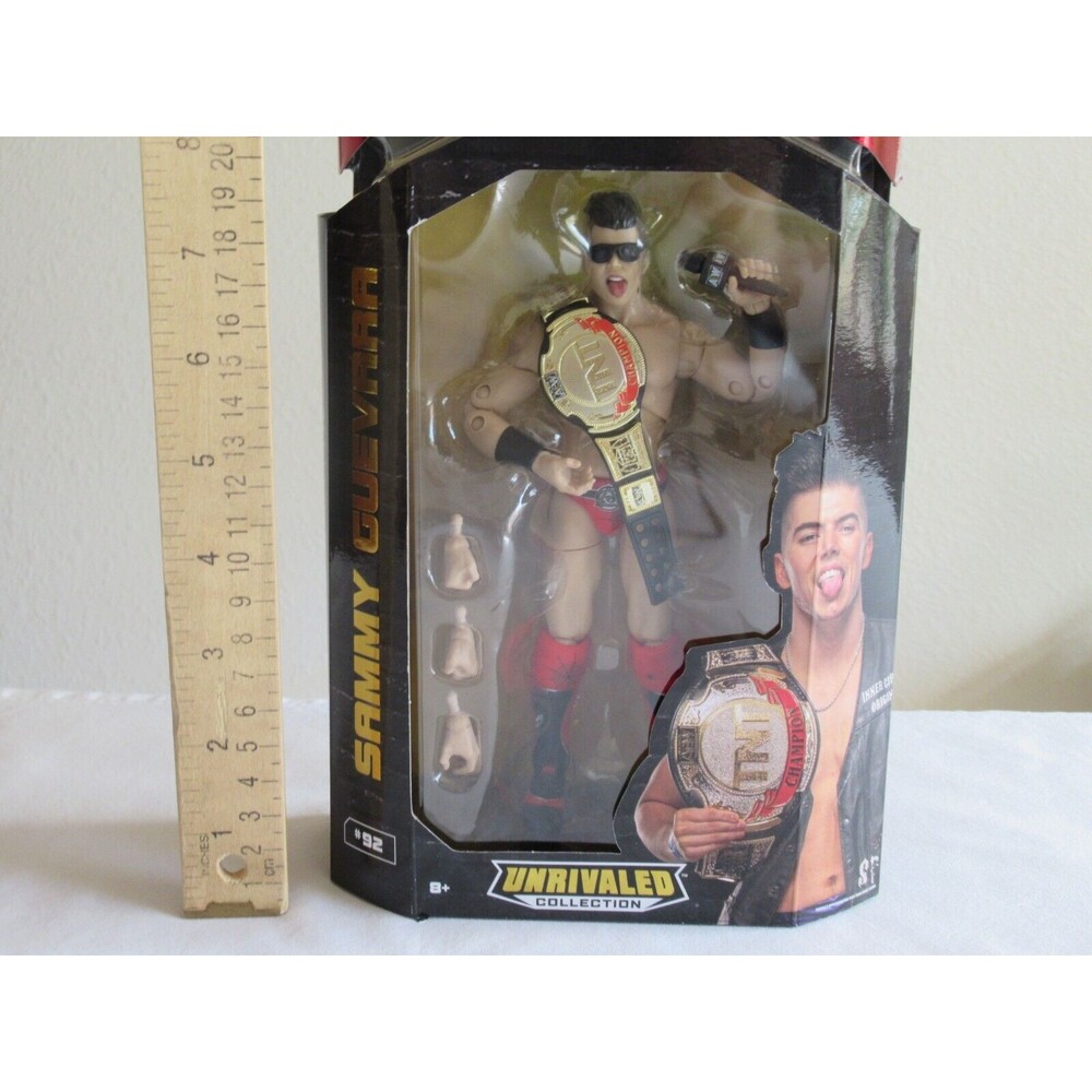 AEW Unrivaled Champions Collection #92 Sammy Guevara Target Exclusive TNT Belt - Picture 2 of 9